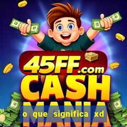 o que significa xd em jogos